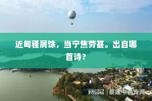 明月贴天飞，小星恒相随。上一句是什么？