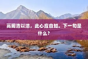 默坐无丝挂，化予为水鸥。的意思及出处