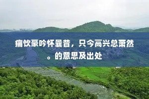 晦迹韬光的成语解释