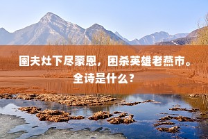 浑金璞玉的释义