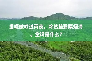 堂堂老龙根，挺秀依窗壁。的解释