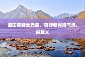 分明旧相识，故作面生看。的释义