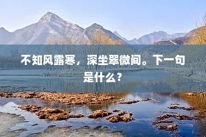 儒者久营道，诏书方问贤。的释义