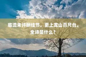 问春拟向何方去。怕芳草天涯，萋萋非故。下一句是什么？
