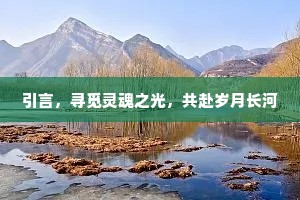 引言，寻觅灵魂之光，共赴岁月长河
