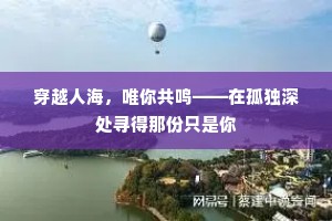 穿越人海，唯你共鸣——在孤独深处寻得那份只是你