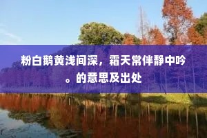 鸡豚之息的释义