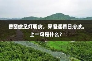 苍生方庆野成霖，忽动归与栗里吟。全诗是什么？