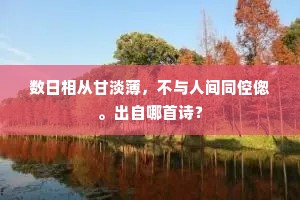心死如灰，生之哀歌——生命真谛的深刻省思