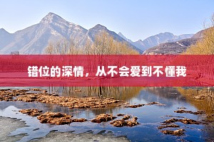 错位的深情，从不会爱到不懂我
