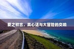 爱之初言，真心话与大冒险的交响