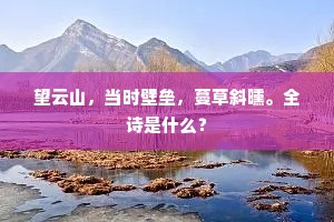 侍从纵然非狗监，岂无人诵子虚文。全诗是什么？