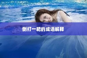倒打一耙的成语解释
