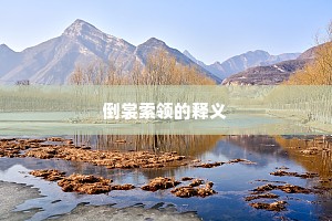 倒裳索领的释义
