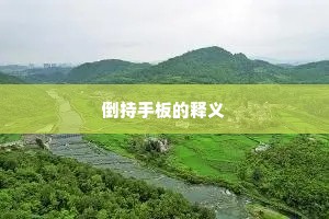 倒持手板的释义