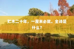 蒹葭之思的成语解释