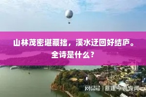 今更误。纵觅得、枝头青子还迟暮。下一句是什么？