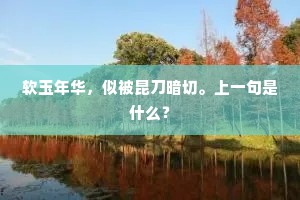 鬓髯秋景两苍苍，静对茅斋一炷香。的意思及出处