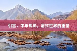 引言，中年孤影，肩扛世界的重量