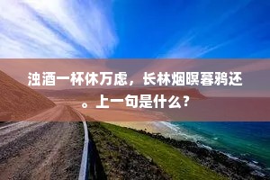 夜子鹤又叫，月晕风欲起。下一句是什么？