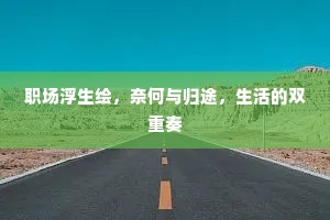 职场浮生绘，奈何与归途，生活的双重奏