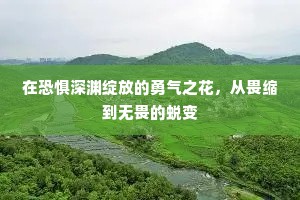 在恐惧深渊绽放的勇气之花，从畏缩到无畏的蜕变