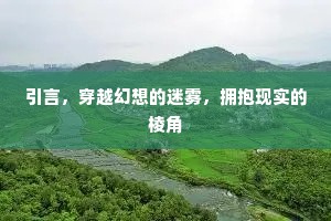 引言，穿越幻想的迷雾，拥抱现实的棱角