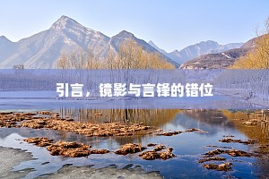 引言，镜影与言锋的错位