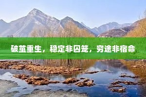 破茧重生，稳定非囚笼，穷途非宿命