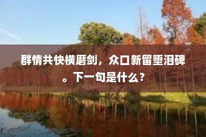 不负过往，无愧于心 —— 忆往昔，筑无悔人生路