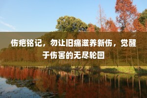 伤疤铭记，勿让旧痛滋养新伤，觉醒于伤害的无尽轮回