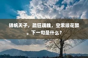 残烟剩水年芳在，算错向、影娥池住。全诗是什么？