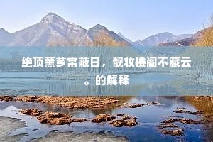 闭关知面壁，住岳可抽簪。的解释
