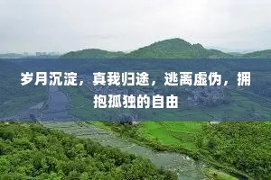 岁月沉淀，真我归途，逃离虚伪，拥抱孤独的自由