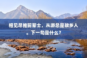 一酌入醺酣，重觞到淋漓。全诗是什么？