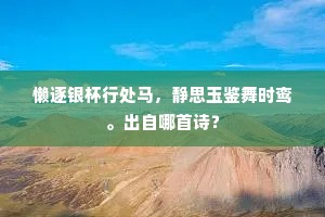 蜜蜂之勤与蝶之梦，生命舞台的真谛