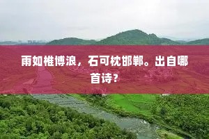 泾清渭浊的释义
