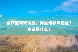 衣冠涂炭吾将俛，难得如君意气投。的解释