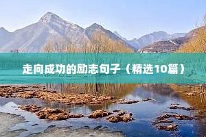 激励团队励志语录经典短句（精选8篇）