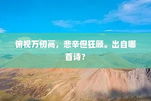 励精图治的释义