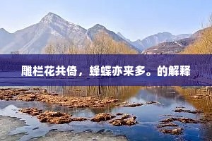 一片危墙将倒地，四周破瓦好窥天。的释义