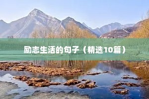 销售励志语录正能量早安语录（精选40句）