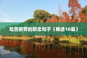 鲤鱼励志语录（精选8篇）