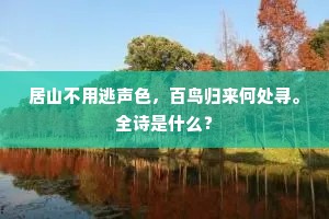 匹夫立志，金石匪坚。出自哪首诗？
