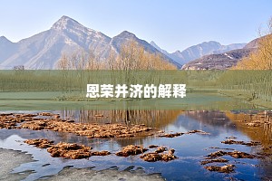 恩荣并济的解释