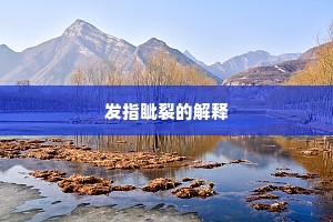 发指眦裂的解释