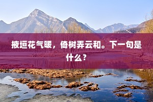 云之巅的谦逊，晨光下的生命哲学