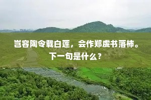 大节著朝野，蔚为人所望。的意思及出处