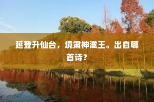 幢影浮灯外，钟声落枕边。下一句是什么？