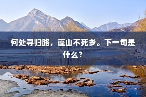 谁知此路有时上，风吹绝顶阴凄凄。的解释